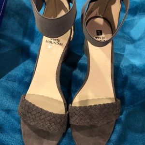 Grayish/ brown heels by White Mountain-SALE!!